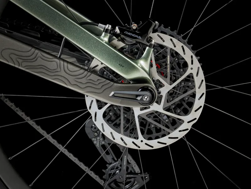 Trek Slash 9.9 XO AXS Gen 6 Full Suspension Mountain Bike 2024 in Lichen Green-9